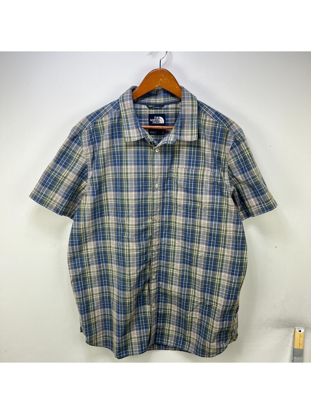 Vintage The North Face Plaid Shirt Button Up XL